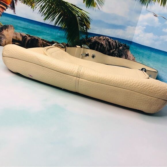 Coach C1059 F13729 Soho Pebbled Leather Bag, Cream - Picture 11 of 11